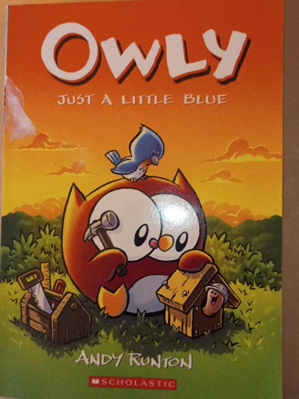 "Owly Just A Little Blue," A Graphic Novel Paperback